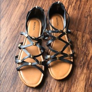 Black strappy Sandals